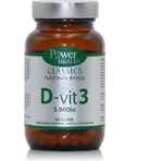 Вітамін D-Vit 3 для зміцнення імунної системи та здоров'я яєць Power Health Platinum Range D-Vit 3 5000iu 60 таблеток: ціни та характеристики