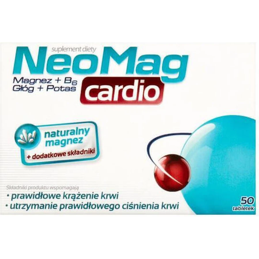 NeoMag Кардіо Харчова добавка Спеціальна 50 таб.: ціни та характеристики