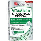 Forte Pharma Липосомальный витамин D для укрепления иммунной системы и здоровья яиц 2000iu 30 растительных капсул
