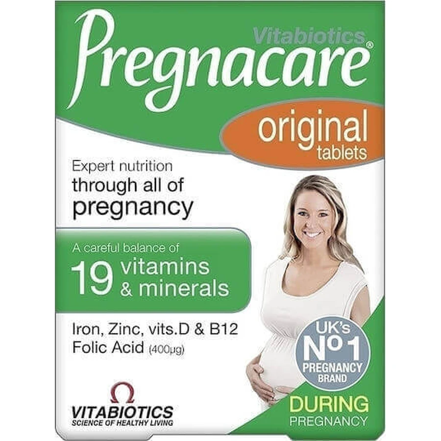 Vitabiotics Pregnacare Original Pregnancy Supplement 30 tabs: цены и характеристики