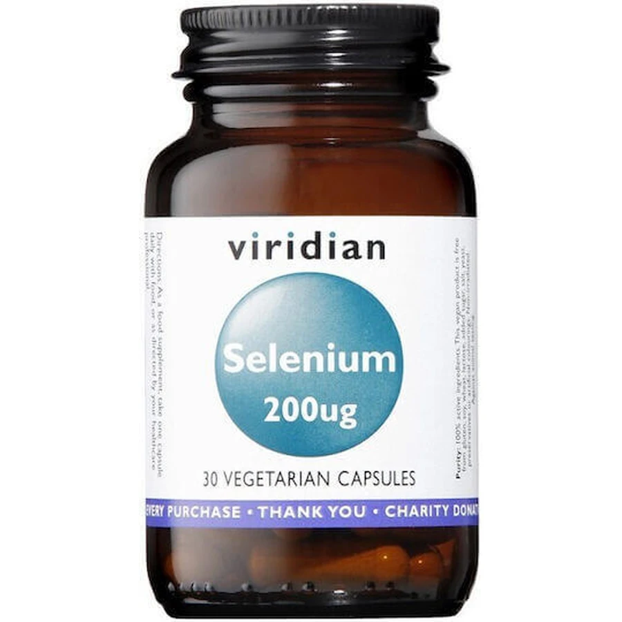 Viridian Selenium 30 травяных капсул с селеном: цены и характеристики