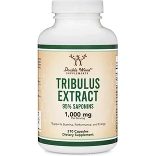 Double Wood Tribulus Extract 1000mg Libido & Testosterone Boosting Supplement 210 caps