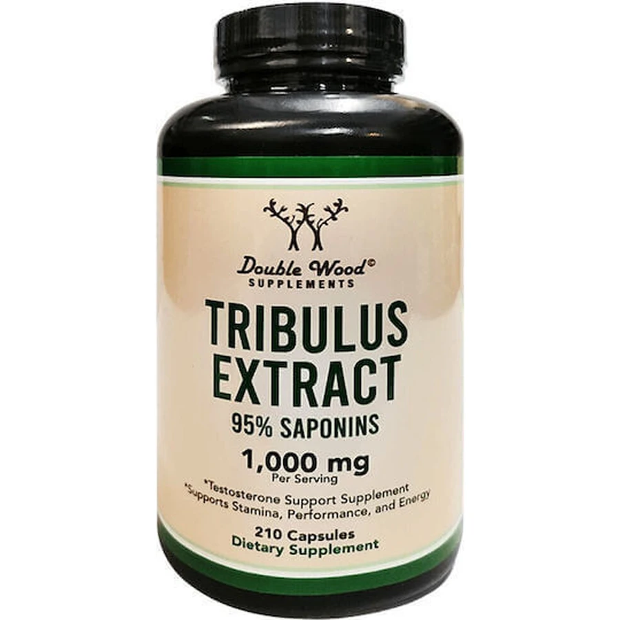 Double Wood Tribulus Extract 1000mg Libido & Testosterone Boosting Supplement 210 caps: цены и характеристики