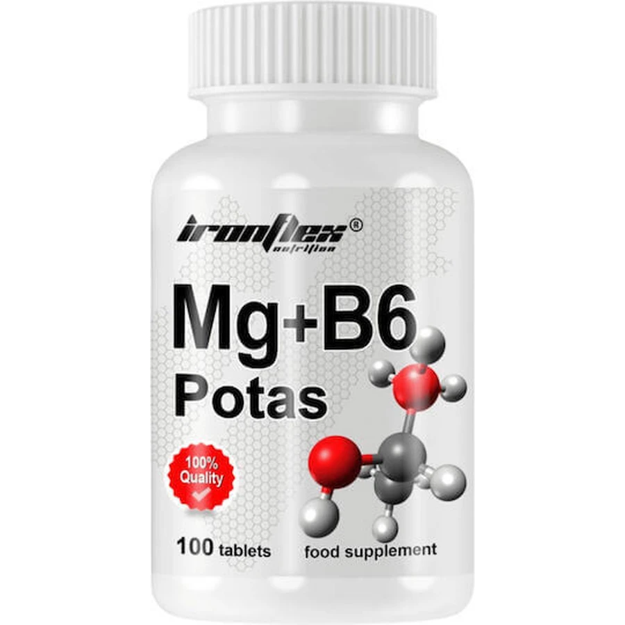 Ironflex Nutrition Magnesium 100 файлов Ironflex Mgb6 Potash: цены и характеристики