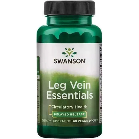 Swanson Leg Vein Essentials Special Dietary Supplement 60 растительных капсул: цены и характеристики