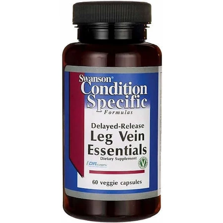 Swanson Leg Vein Essentials Special Dietary Supplement 60 растительных капсул: цены и характеристики