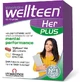 Вітабіотики Wellteen Her Plus Добавка для пам'яті 28 таблеток 28 м'яких гелів