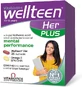 Вітабіотики Wellteen Her Plus Добавка для пам'яті 28 таблеток 28 м'яких гелів