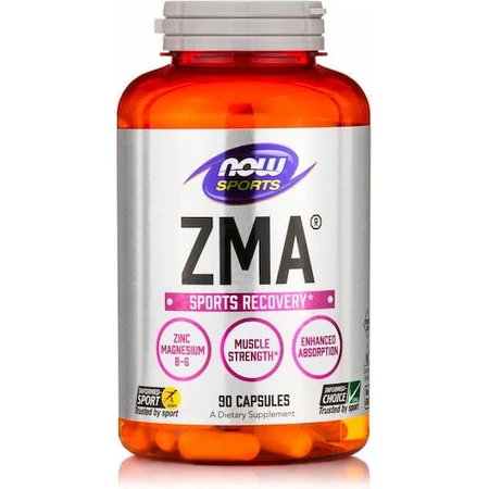 Now Foods Спортивне відновлення ZMA 800 мг 90 капсул: ціни та характеристики