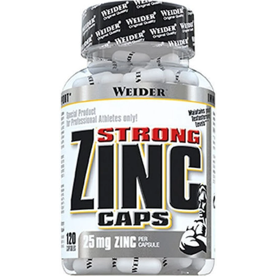 Weider Zinc Strong 25mg 120 капс.: ціни та характеристики