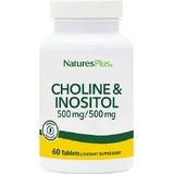 Спеціальна дієтична добавка Nature's Plus Холін та інозитол 60 таб.