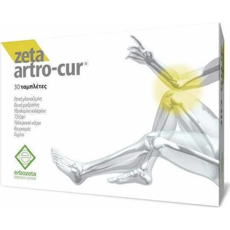 Erbozeta Zeta Arthro-Cur Joint & Bone Health Supplement 30 tabs: цены и характеристики