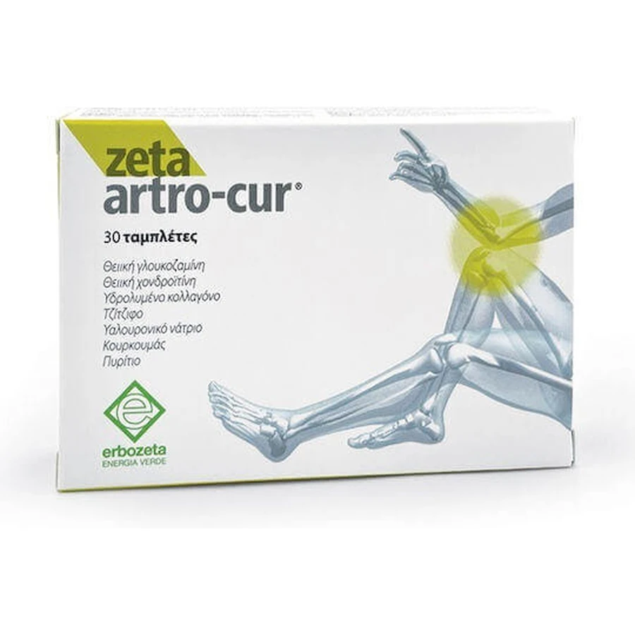 Erbozeta Zeta Arthro-Cur Joint & Bone Health Supplement 30 tabs: цены и характеристики