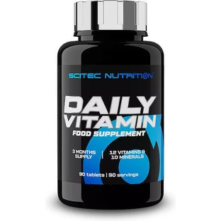 Biotech USA Daily VitaMin Мультивітамінний комплекс для зміцнення енергії, імунітету та нервової системи 90 таблеток
