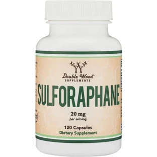 Double Wood Sulforaphane Экстракт ростков брокколи 10 мг 120 капс
