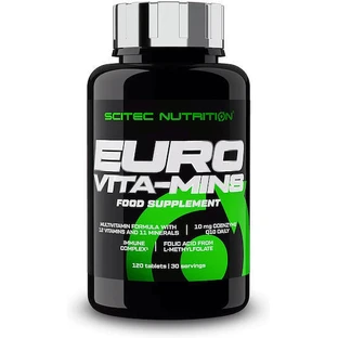 Scitec Nutrition Euro Vita Mins Multivitamin 120 таблеток