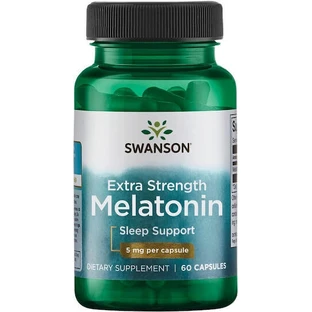 Swanson Melatonin 5mg Sleep Supplement 60 caps