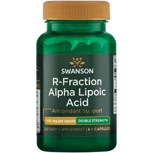Swanson R-Fraction Alpha Lipoic Acid 100mg Пищевая добавка Special 60 капс