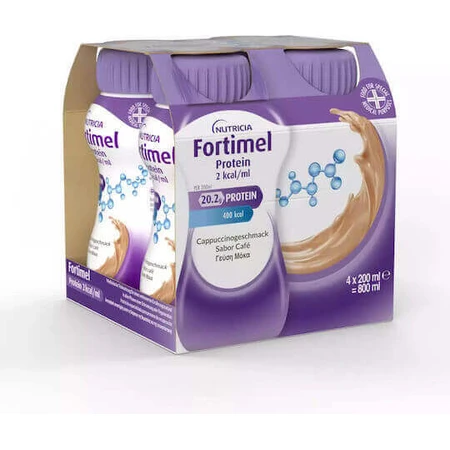 Nutricia Fortimel Extra 2 Kcal Пищевая добавка Special 4 x 50ml Mocha: цены и характеристики