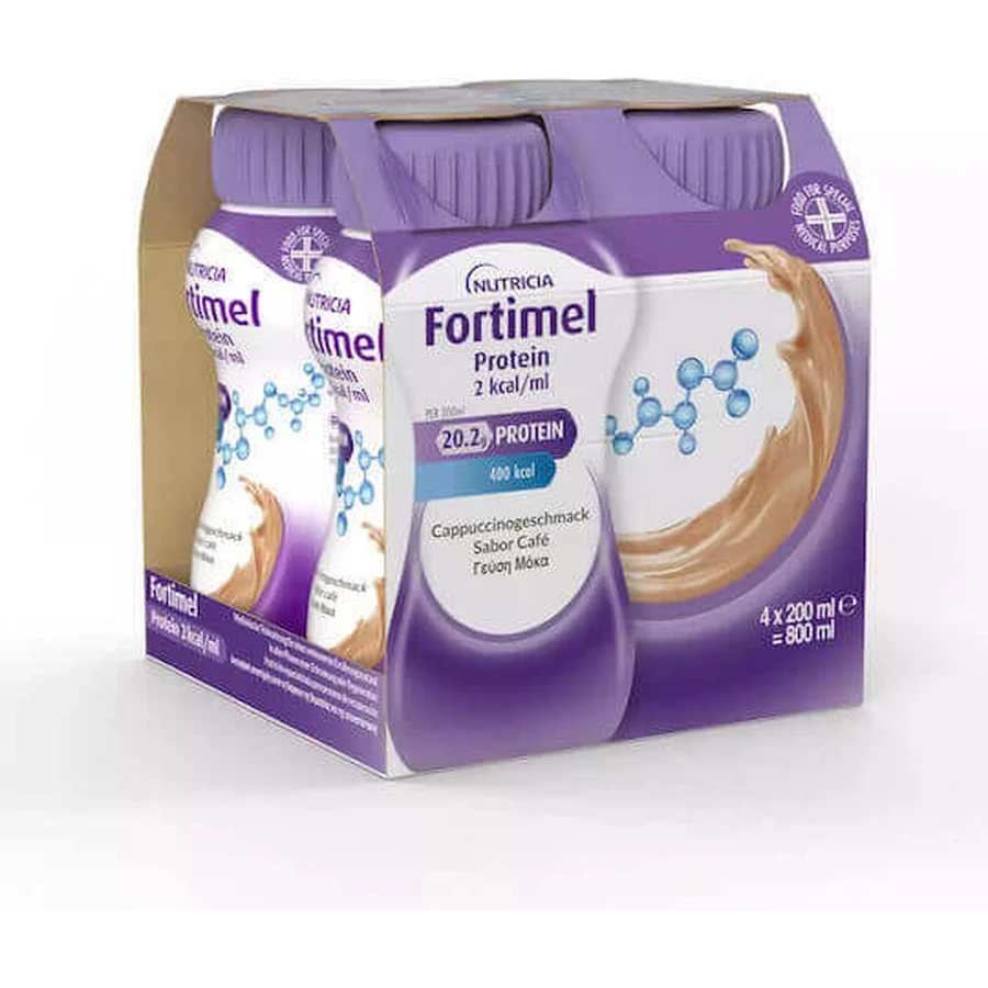 Nutricia Fortimel Extra 2 Kcal Пищевая добавка Special 4 x 50ml Mocha: цены и характеристики