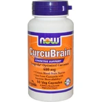 Now Foods Curcubrain Longvida 400 мг добавка для пам'яті 50 рослинних капсул: ціни та характеристики