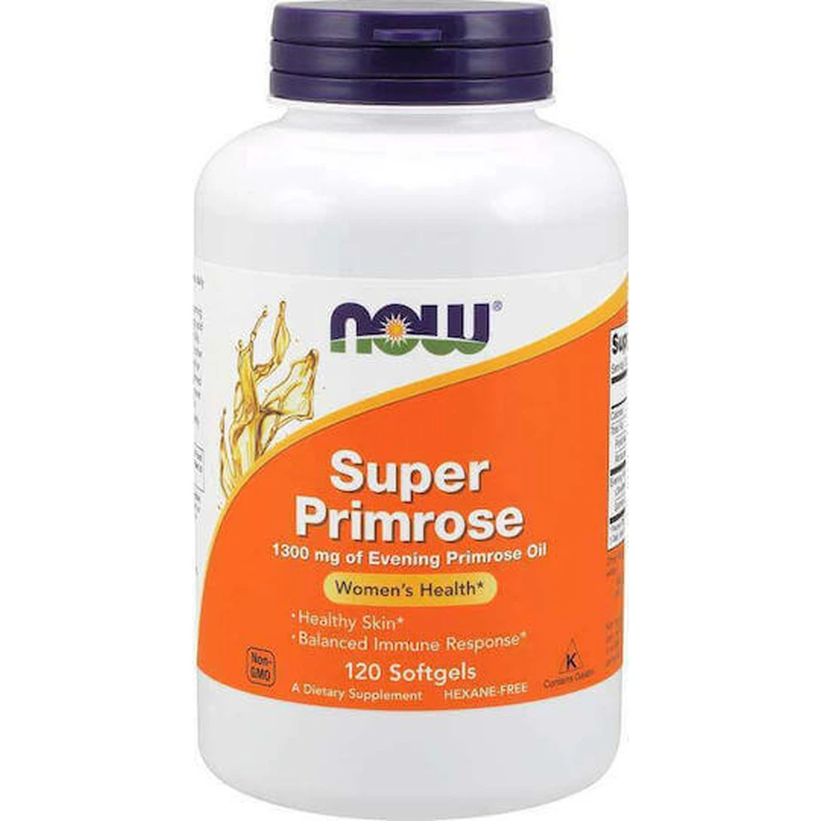 Now Foods Super Primrose Menopause Supplement 60 softgels: цены и характеристики