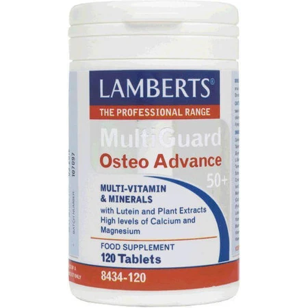 Lamberts MultiGuard OsteoAdvance 50+ OsteoAdvance 50+ Спеціальна харчова добавка 120 табл.: ціни та характеристики