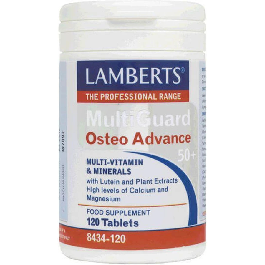 Lamberts MultiGuard OsteoAdvance 50+ OsteoAdvance 50+ Спеціальна харчова добавка 120 табл.: ціни та характеристики