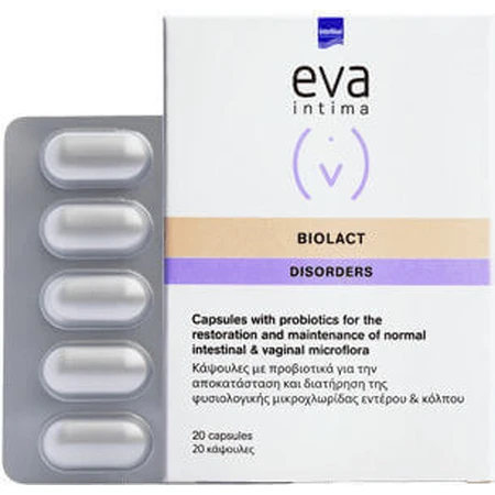 InterMed Eva Intima Biolact Интима Биолакт Специальная пищевая добавка 20 капс: цены и характеристики