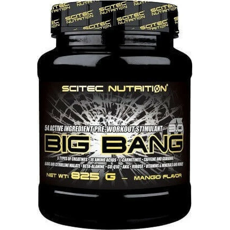 Scitec Nutrition Big Bang Передтренувальна добавка 825гр Манго: ціни та характеристики