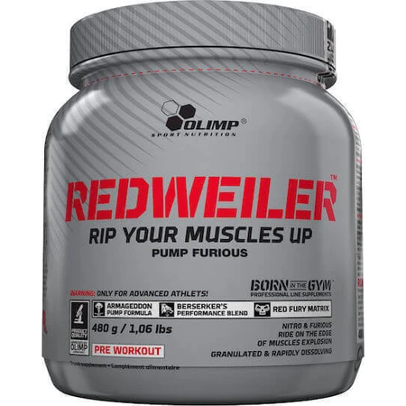 Olimp Sport Nutrition Redweiler Pre Workout Supplement 480gr Cola: цены и характеристики