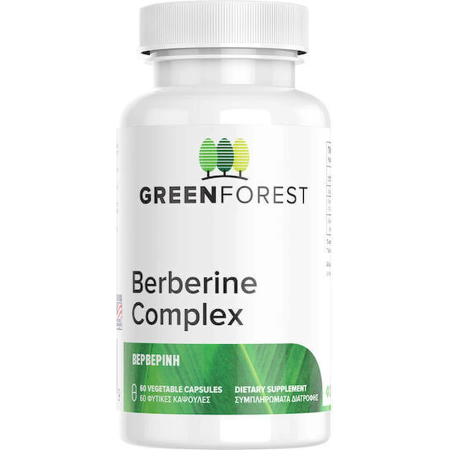 Комплекс берберину Green Forest 60 рослинних капсул: ціни та характеристики