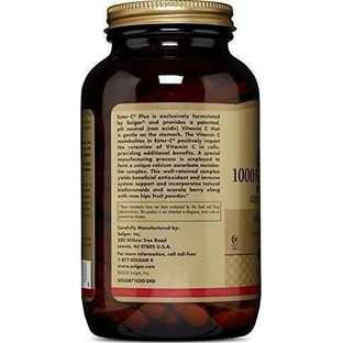 Solgar Ester-C Plus Вітамін для підтримки імунітету, шкіри та антиоксидантної дії 1000 мг 90 таблеток