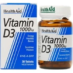 Health Aid Витамин D3 Витамин для укрепления иммунной системы и здоровья яиц 1000iu 30 x 1 таблетка: цены и характеристики