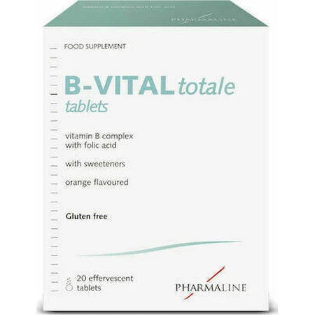 Pharmaline B-Vital Комплекс вітамінів для зміцнення енергії, імунітету та нервової системи 20 табл.: ціни та характеристики