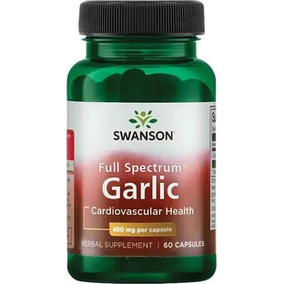Swanson Full Spectrum Garlic 400mg 60 caps