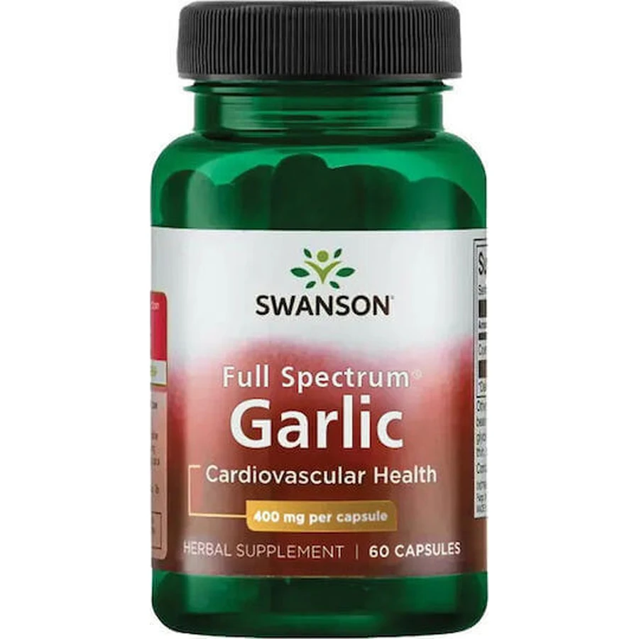 Swanson Full Spectrum Garlic 400mg 60 caps: цены и характеристики