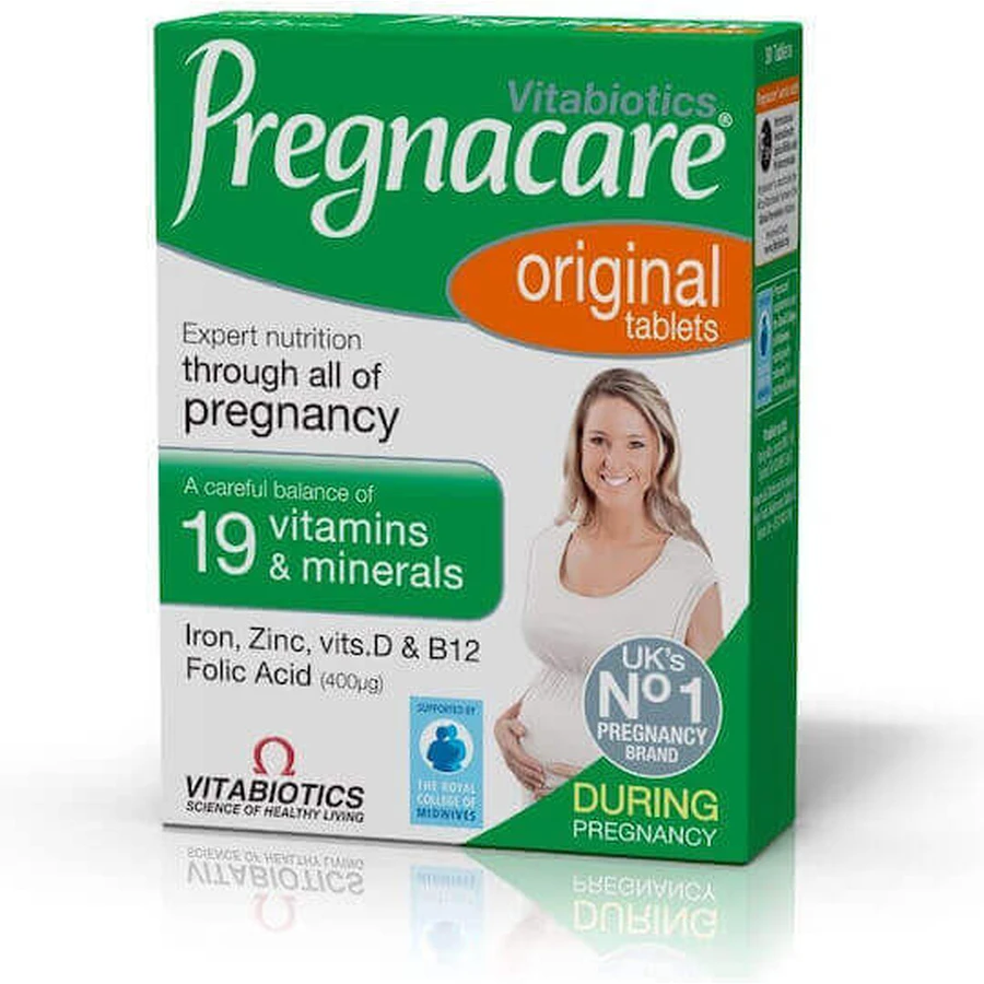 Vitabiotics Pregnacare Original Pregnancy Supplement 30 tabs: цены и характеристики