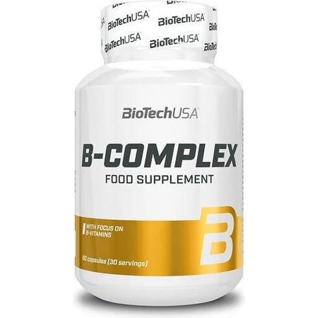 Biotech USA B-Complex Витамин для энергии, укрепления иммунной и нервной систем 60 капс: цены и характеристики