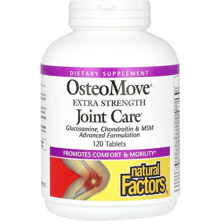 Добавка для здоров'я суглобів та кісток Natural Factors Osteomove 120 таб.: ціни та характеристики