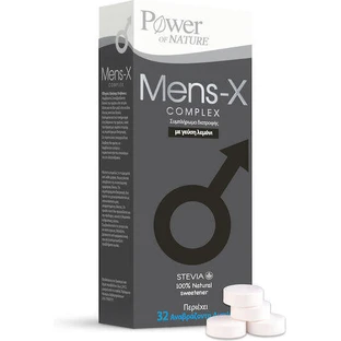 Power Health Mens-X Комплексна добавка для підвищення тестостерону 32 табл. з лимоном