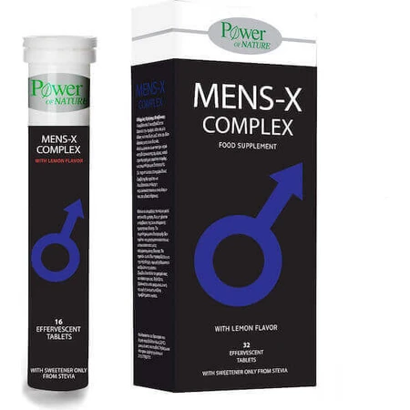 Power Health Mens-X Комплексна добавка для підвищення тестостерону 32 табл. з лимоном: ціни та характеристики