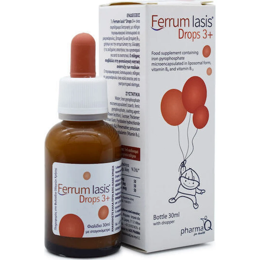 PharmaQ Ferrum Iasis Капли 3 + железо 30 мл: цены и характеристики