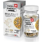 Swiss Energy Multivit Мультивитамины для энергии и укрепления иммунной системы 30 капс: цены и характеристики
