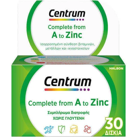 Centrum Мультивитамины для апельсиновой кожи 30 таблеток: цены и характеристики