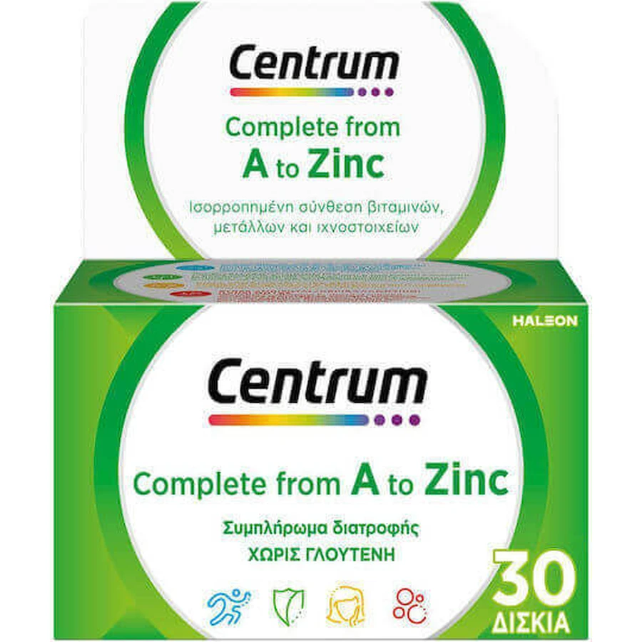 Centrum Мультивитамины для апельсиновой кожи 30 таблеток: цены и характеристики