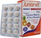 Health Aid Junior-Vit Полівітамінний комплекс для енергії, волосся та шкіри Tutti Frutti 30 жувальних таблеток