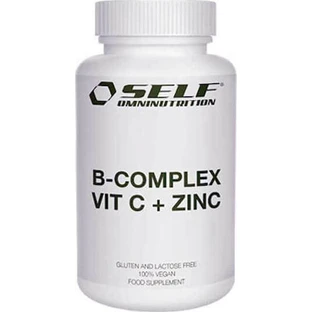 Self Omninutrition B Complex Вітамін С + Цинк Мультивітамінний комплекс для зміцнення енергії та імунної системи 60 капс.
