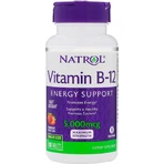 Natrol Быстрорастворимый витамин для здоровья нервной системы 5000 мкг Клубника 100 таблеток: цены и характеристики