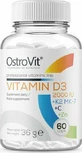 OstroVit Vitamin D3 + K2 MK-7 + Vit C + Zinc Вітамін для зміцнення імунної системи та здоров'я яєць 2000iu 60 капс.